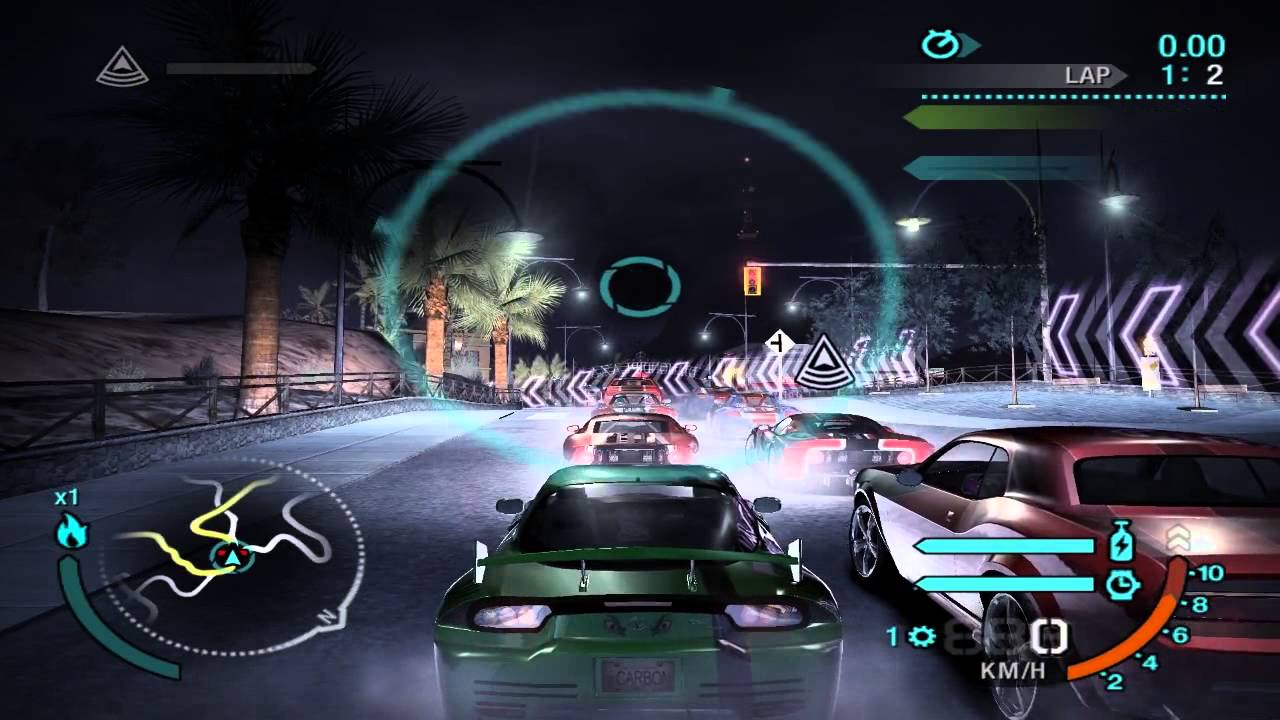 need for speed carbon cheats